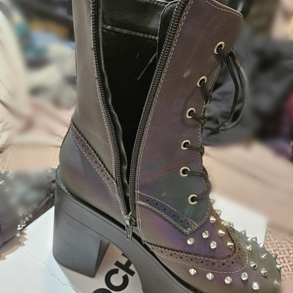 Ocho toros Chameleon platform boots 7.5 - Picture 5 of 9